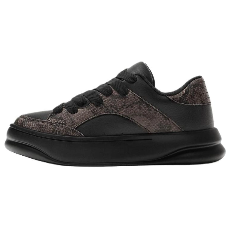 ZARA Low Top Casual Shoes Men's Black