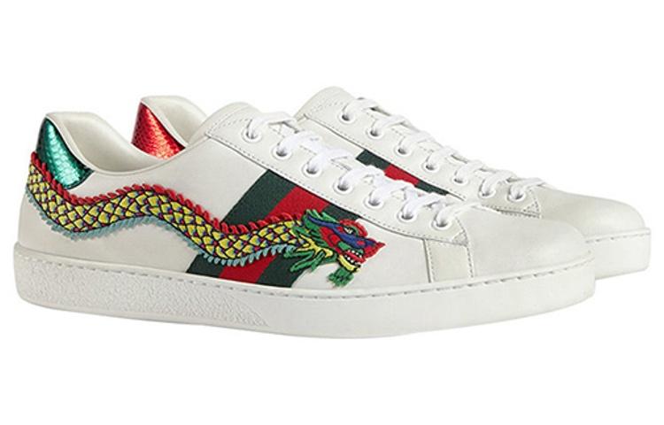 GUCCI Ace Embroidered 'Dragon' купить в интернет-магазине Yoocart с быстрой доставкой по России.