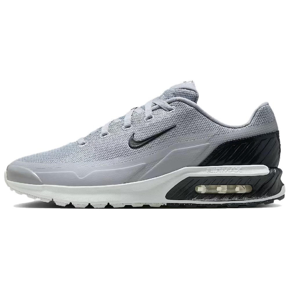 Nike Air Max BIA Cushioning, Wear Resistant Low Top Running Shoes Men's Dark Smoke Gray