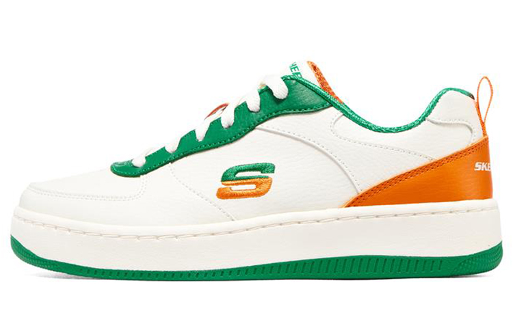 Skechers Sport Court 92 'White Green Orange' Women's