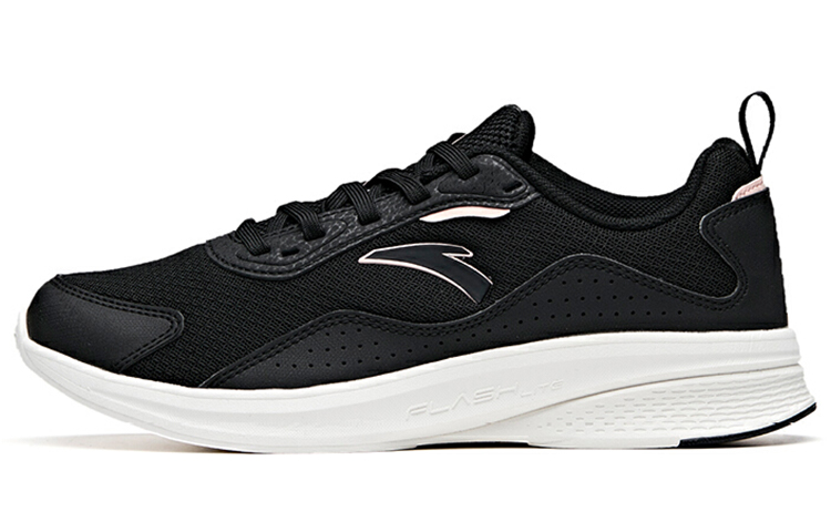 Anta Hydrogen Run Low-Top Running Shoes Women's Black White