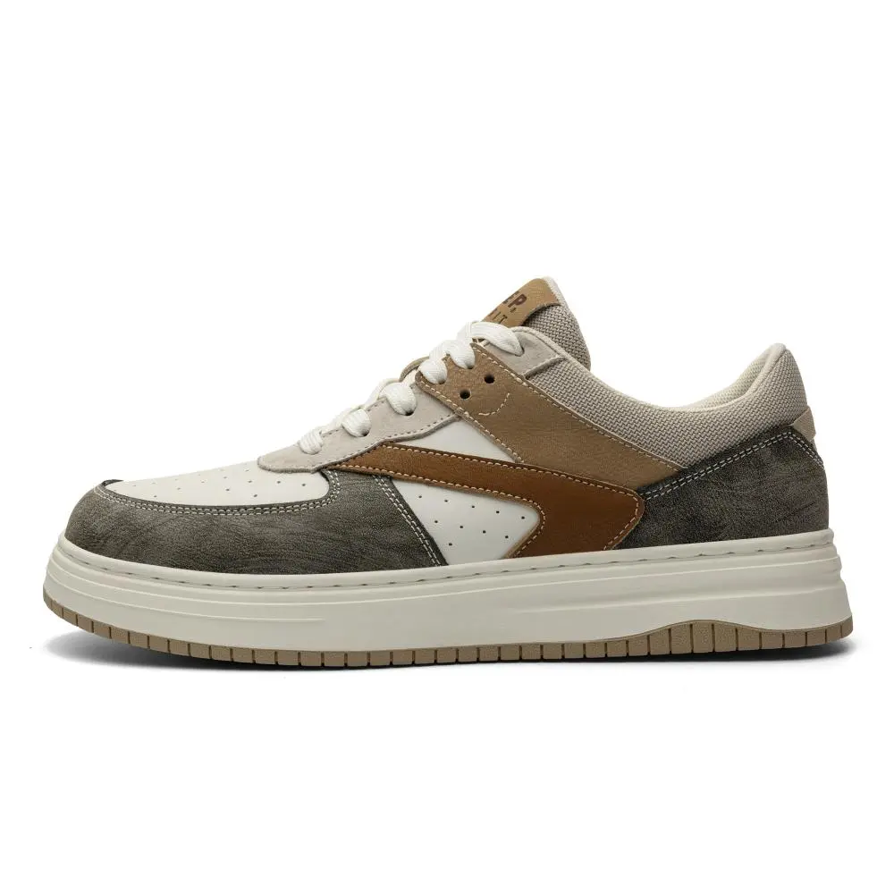 JEEP SPIRIT Leisure Collection Low top Skateboard Shoes Men's Sandstone