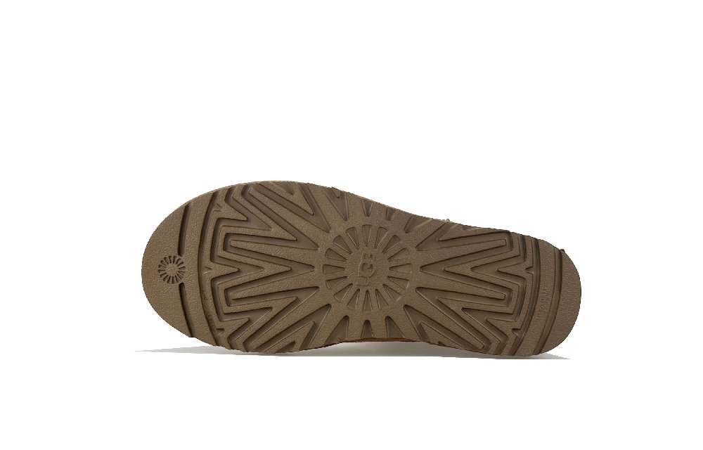 UGG CLASSIC MINI Warm And Wear-Resistant Short Snow Boots Women's Chestnut