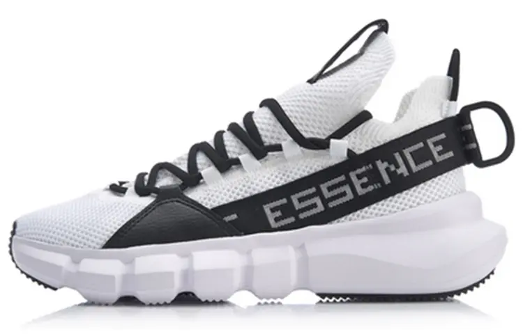 LINING Essence II Lace Up Men's Lifestyle Shoes - White/Black