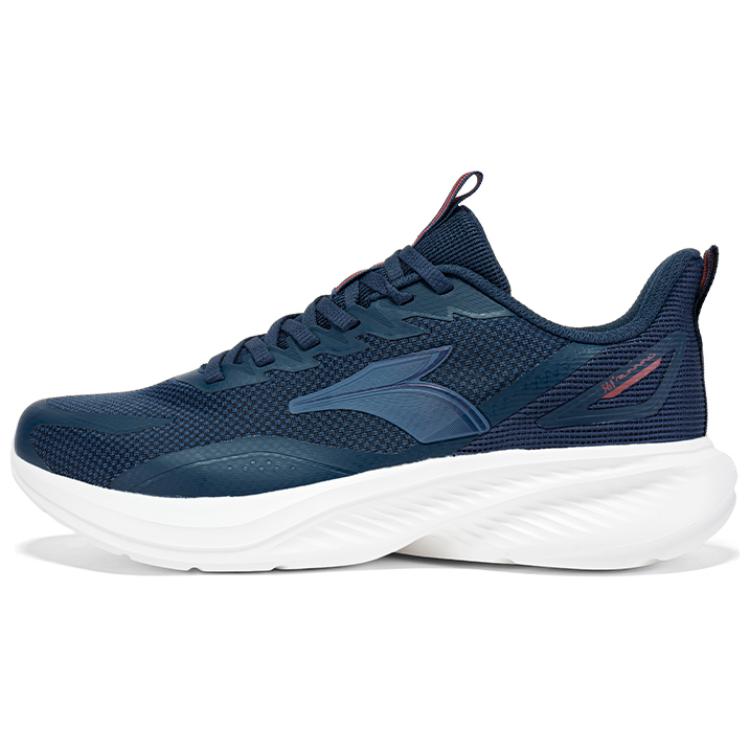 361° Anti Slip Wear Resistant Low Top Running Shoes Men's Blue White