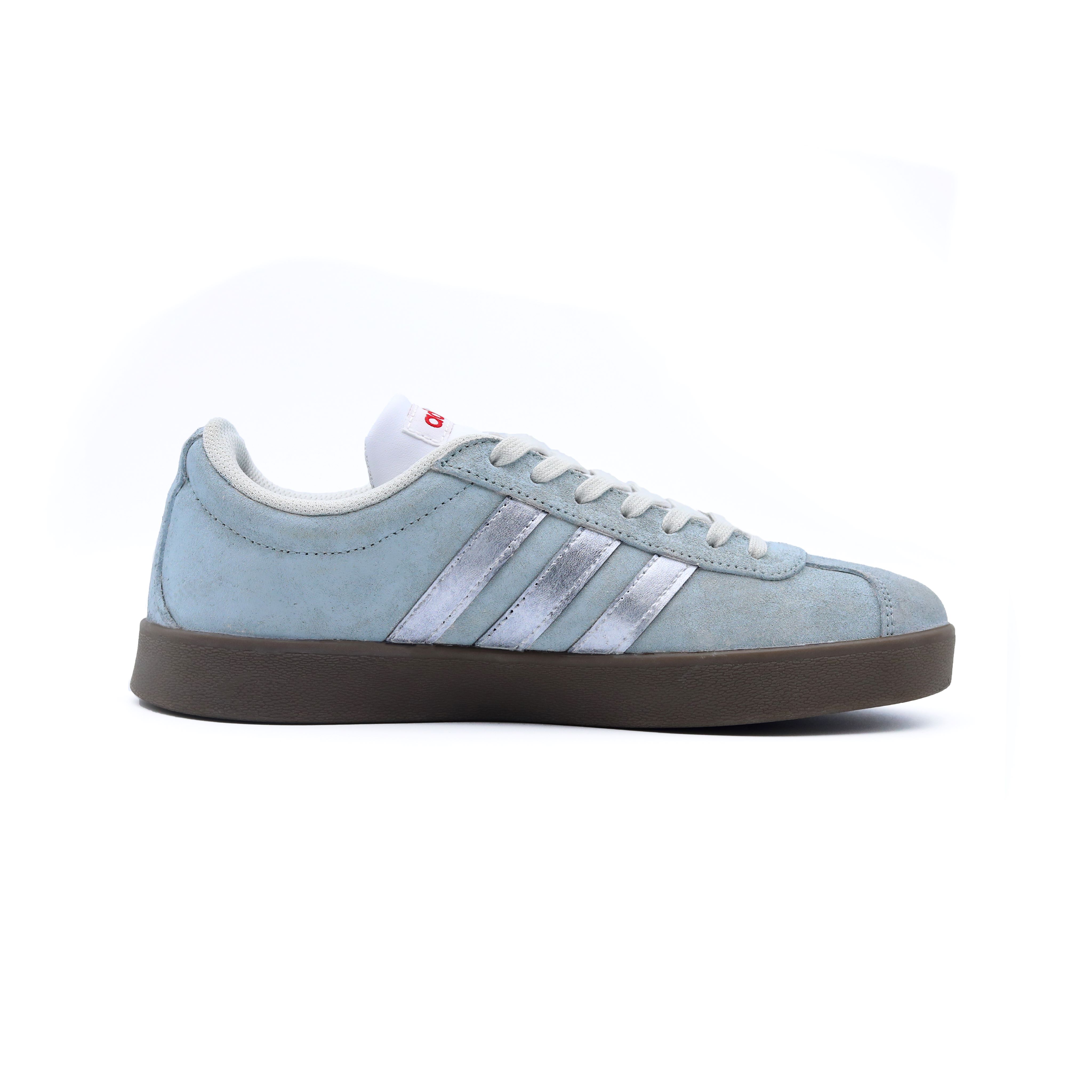 Adidas Neo Anti Slip Wear Resistant Low Top Skateboard Shoes Unisex Dusty Blue