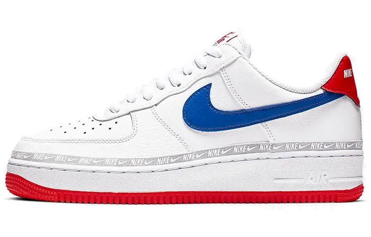 Nike Air Force 1 Low Overbranding White Red Blue