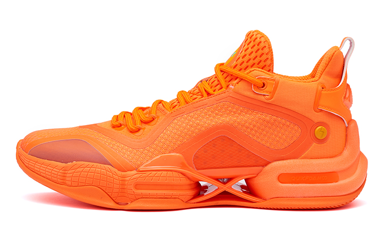 361° Yi Technology, Aaron Gordon AG2 'Orange' Abrasion Resistant Breathable Mid Top Basketball Shoes Men's Orange