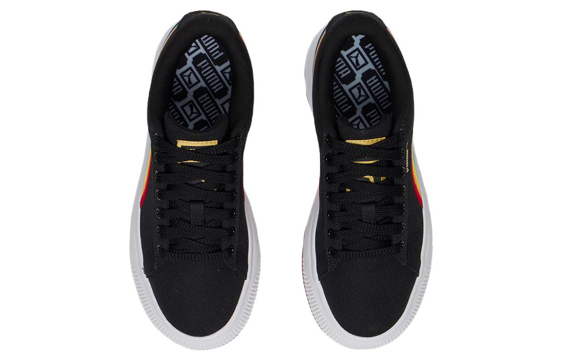 PUMA Suede Mayu Prism Low Tops Thick Sole Skateboarding Shoes Black Women's купить в интернет-магазине Yoocart с быстрой доставкой по России.