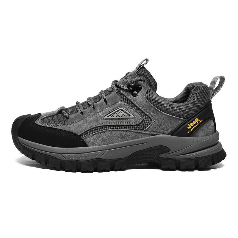 Jeep Anti-Slip Wear-Resistant Low-Top Trekking Shoes Men's