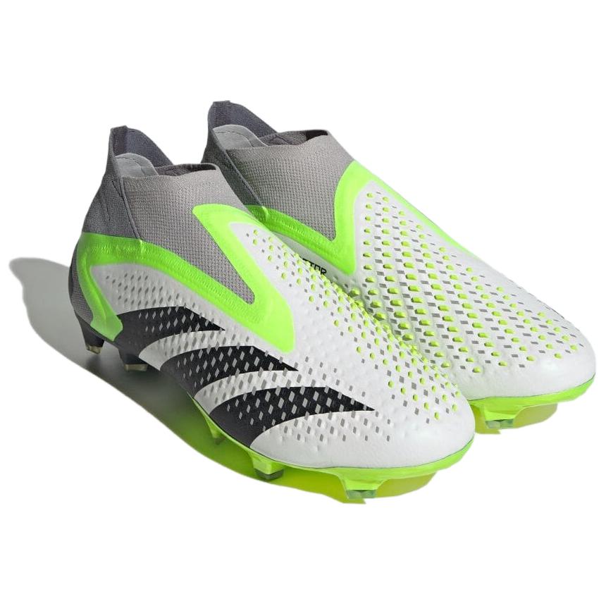 Adidas Predator Accuracy+ Fg Cloud White Core Black Lucid Lemon