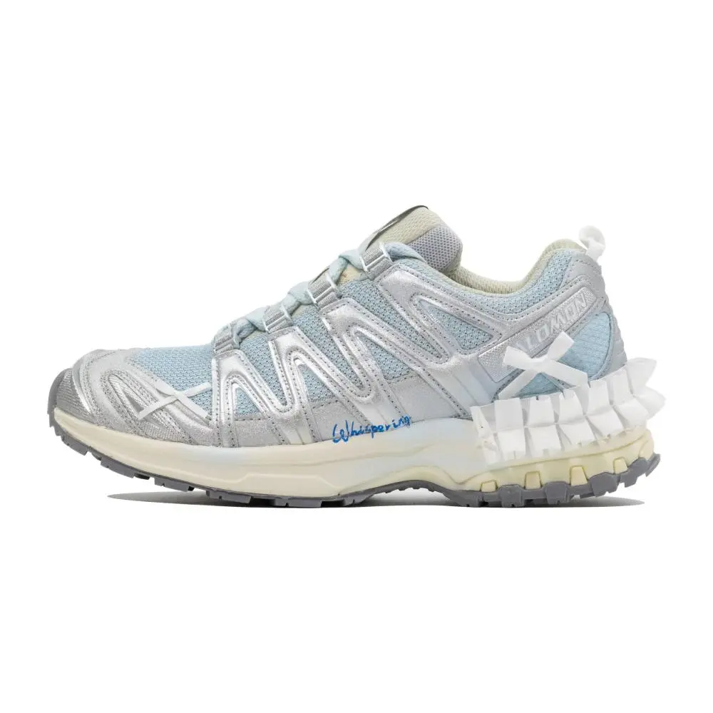 SALOMON XA PRO 3D Swan Lake, Girlish, Dance, Ballet Abrasion Resistant Low Top Outdoor Shoes Unisex Blue Silver