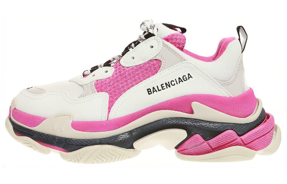 Balenciaga Triple S Pink White Women's