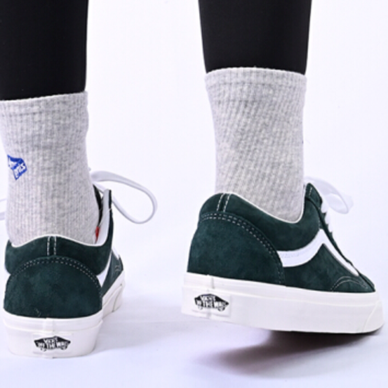 Old Skool Vans 'Jungle Green'