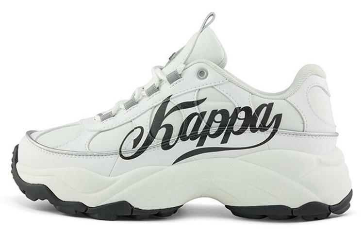 Kappa Cushioning Anti-Slip And Wear-Resistant Low-Top Casual Shoes Unisex White