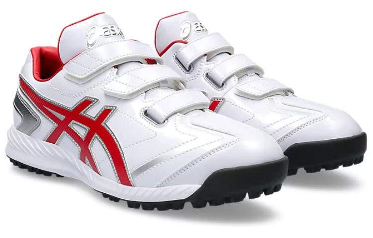 Asics NEOREVIVE 3 Low Top Training Shoes Unisex White Red