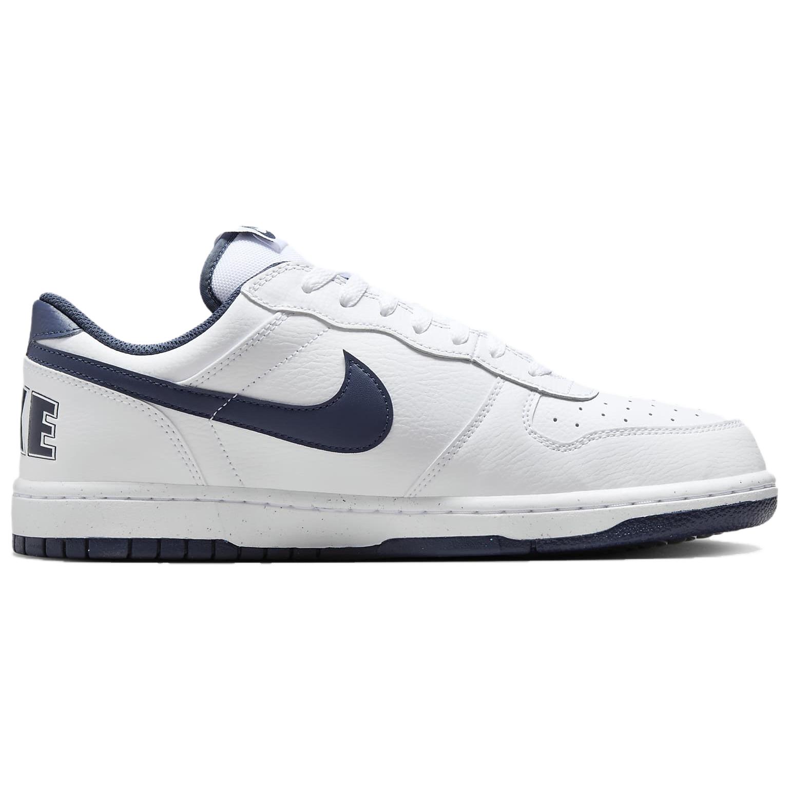 Nike Big Nike Low White/Midnight Navy купить в интернет-магазине Yoocart с быстрой доставкой по России.
