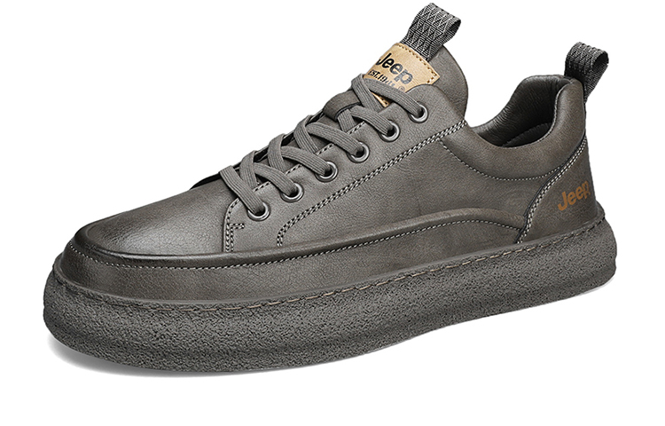 Jeep Low Top Skateboard Shoes Men's Gray купить в интернет-магазине Yoocart с быстрой доставкой по России.