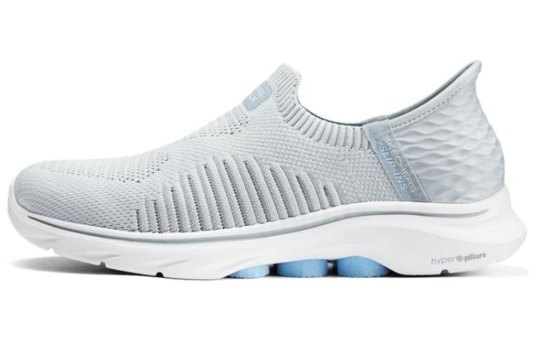 Skechers GO WALK 7 Hands Free Slip-Ins Cushioning Breathable Support Low-Top Casual Shoes Women's Gray