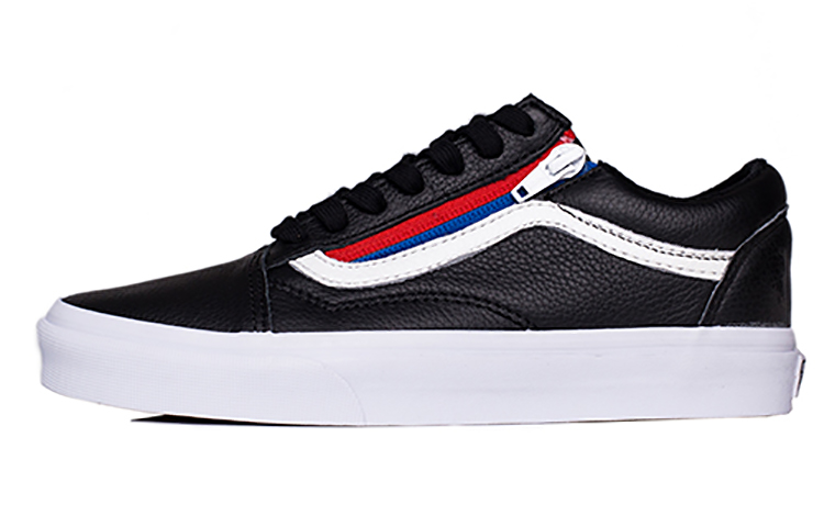Vans Old Skool Zip Leather Black