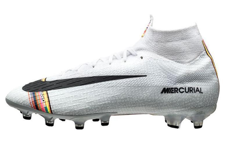 Nike Mercurial Superfly 6 Elite Ag Pro White Black