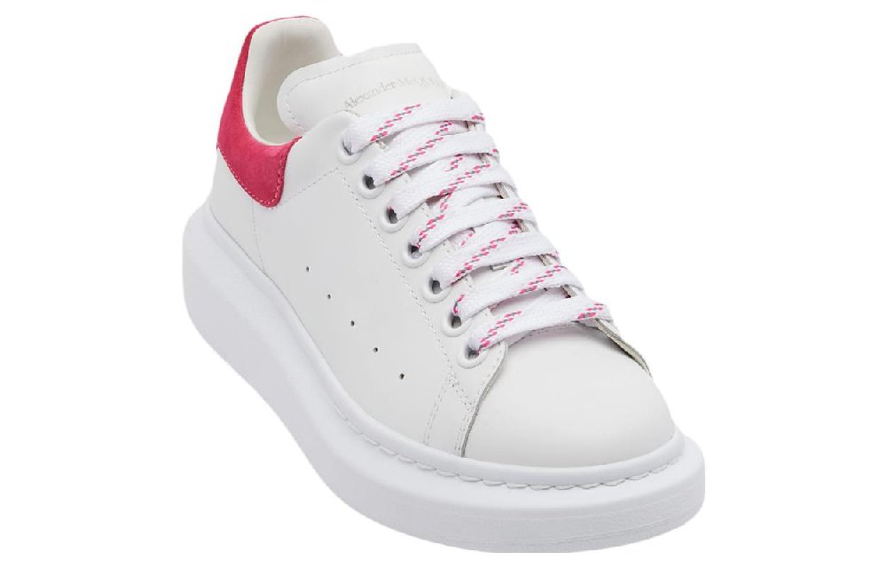Alexander McQueen Oversized Sneakers 'White Rose Pink' Women's