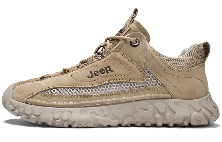 Jeep Low Top Casual Shoes Men's Earth Yellow