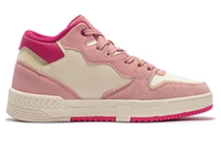 361° Durable Breathable Mid-Top Skateboard Shoes Women's Pink