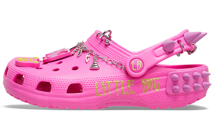 Crocs X LittleBig Classic Clog Sandals 'Pink'