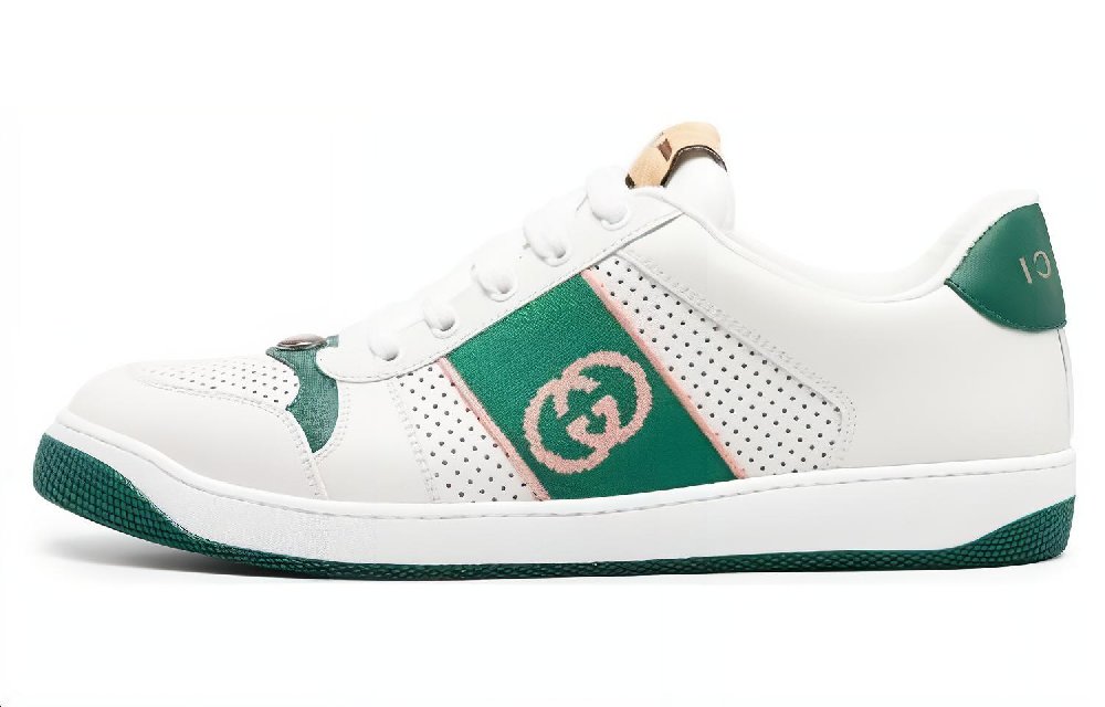 GUCCI Screener 'Interlocking G White Green'