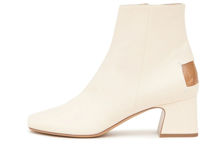 Maison Margiela Ankle Boots 6cm Women's White