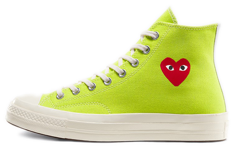 Converse Chuck Taylor All Star 70 Hi Comme Des Garcons Play Bright Green