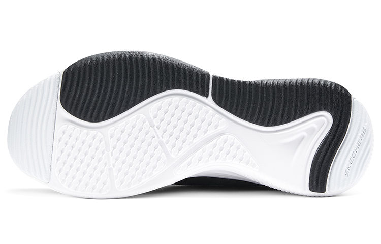Skechers Sport D'Lu Low Top Casual Shoes Women's Black White купить в интернет-магазине Yoocart с быстрой доставкой по России.