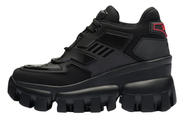 PRADA Cloudbust Thunder Mid Top Sneakers 'Black' Women's