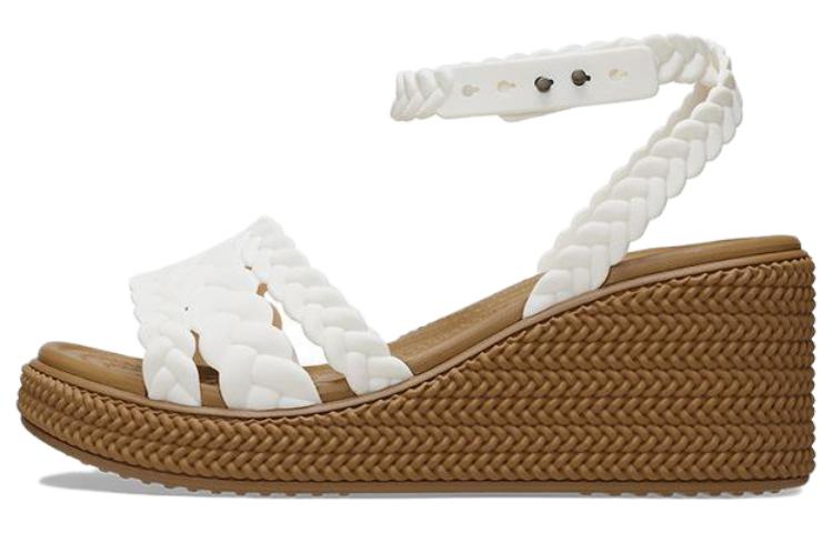 Crocs Strap Sandals 7.5cm Women's White