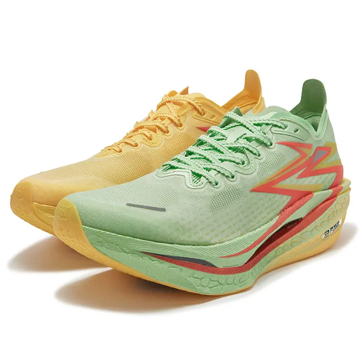 361° Flame 4 Running Shoes Unisex Low top New Mint Green/Stamen Yellow