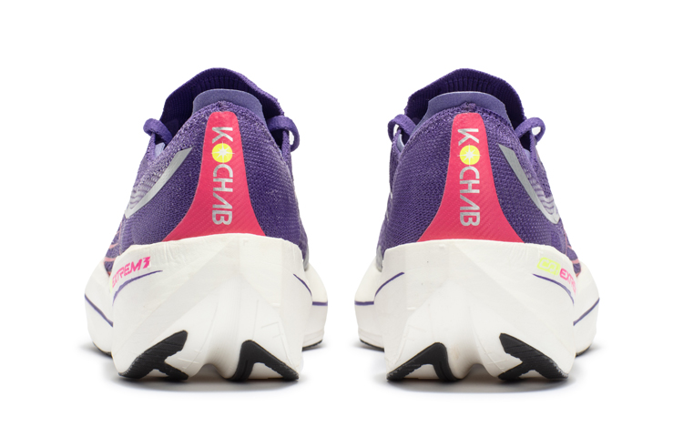 361° Flying Future Cushioning Anti-Slip And Wear-Resistant Lightweight Rebound High-Top Running Shoes Unisex Purple