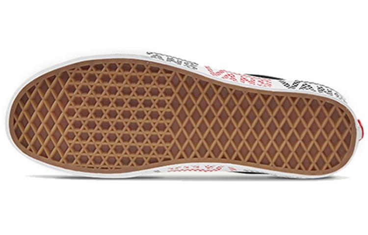Vans The Era Checker Logo Black