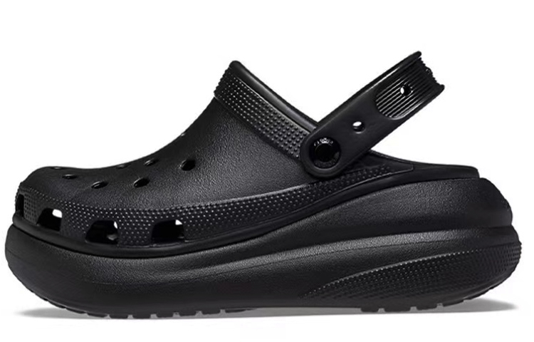 Crocs Classic Crush Clogs Unisex Black