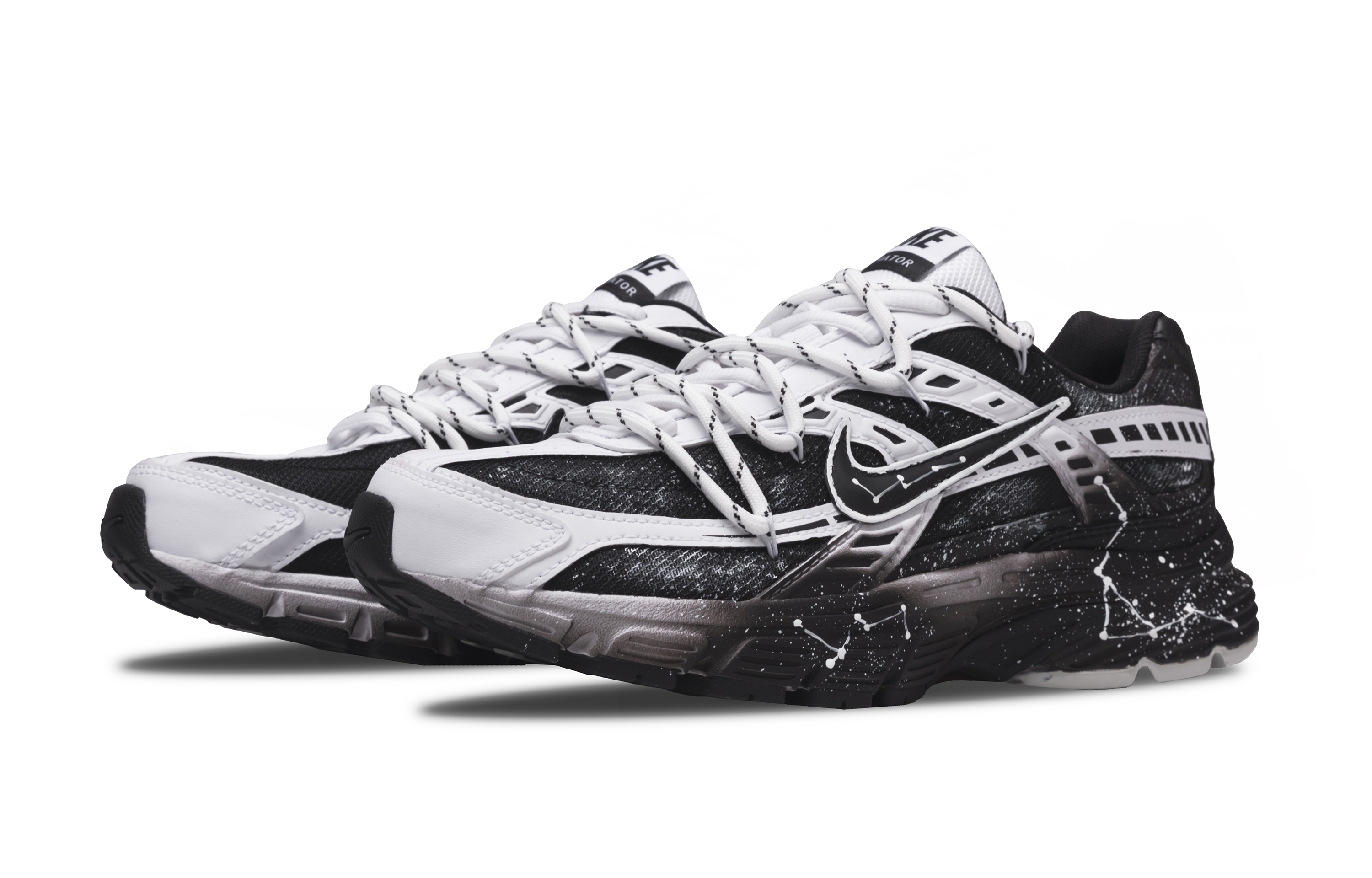 Nike Initiator Running Shoes Men's Black White