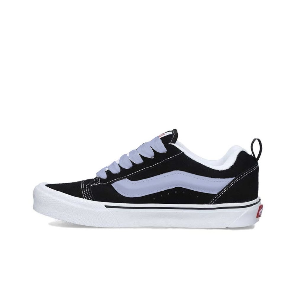 Vans Knu Skool Coverage Low Top Skateboard Shoes Unisex Black Purple