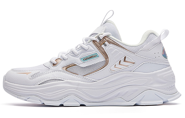 361° Yanwu Low Top Chunky Sneakers Women's White Gold