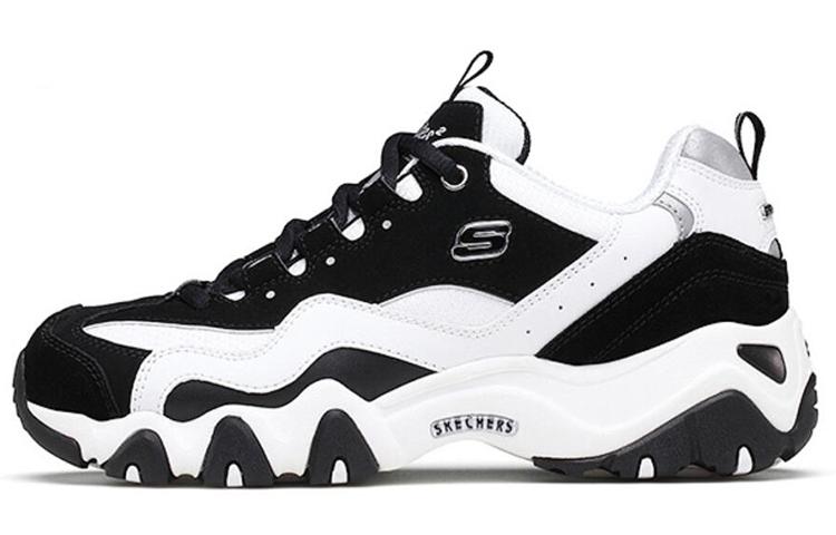 Skechers D'lites Gs White/Black Women's