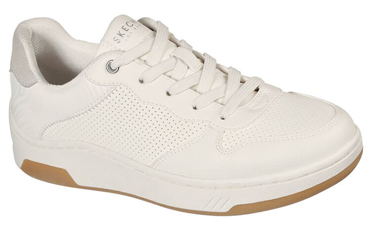 Skechers Skateboard Shoes Women's Low-Top White