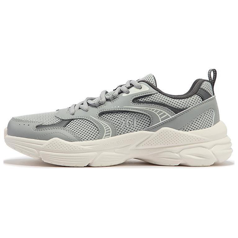 361° Breathable Lightweight Low-Top Casual Shoes Men's Gray