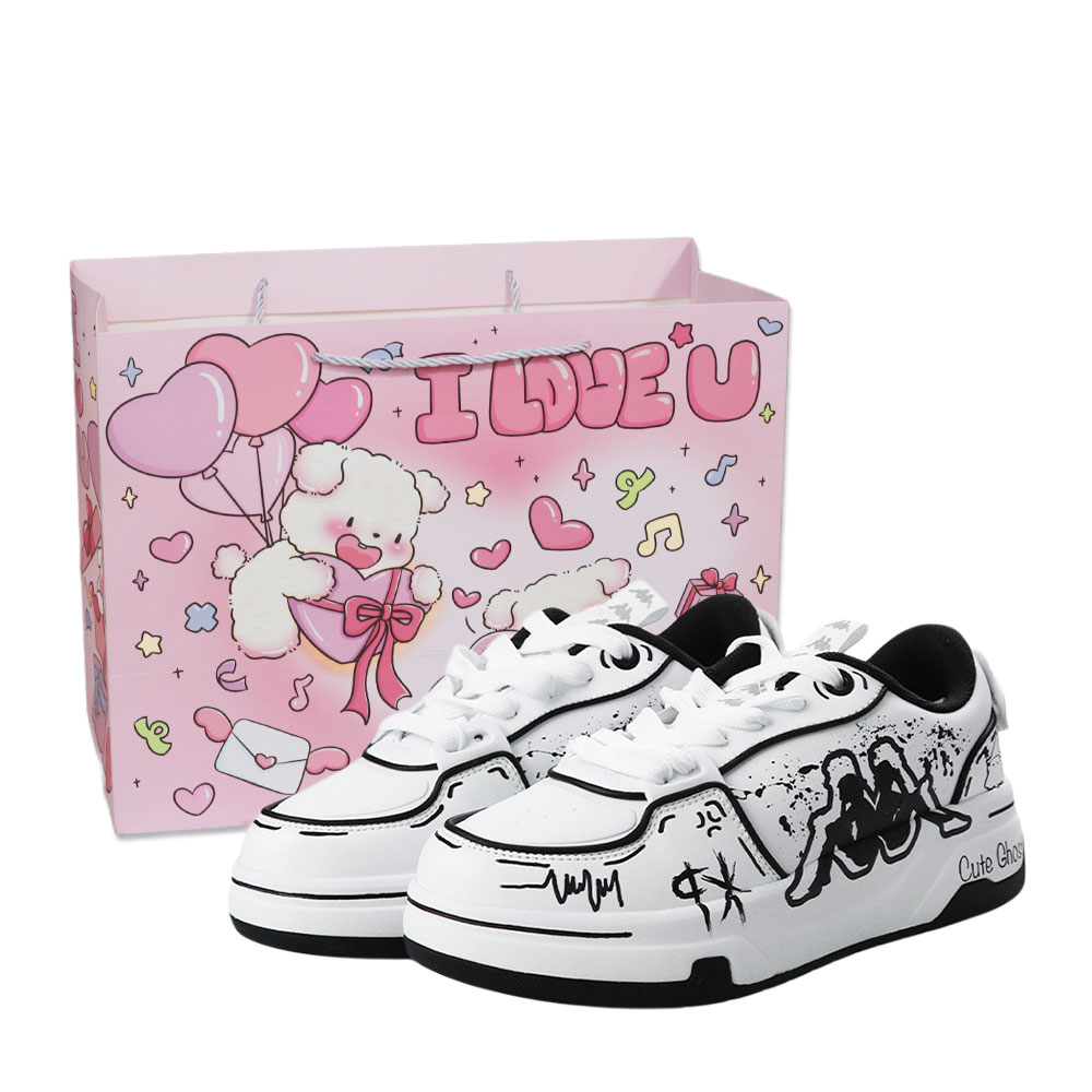 Kappa Skateboard Shoes Women's Low-Top