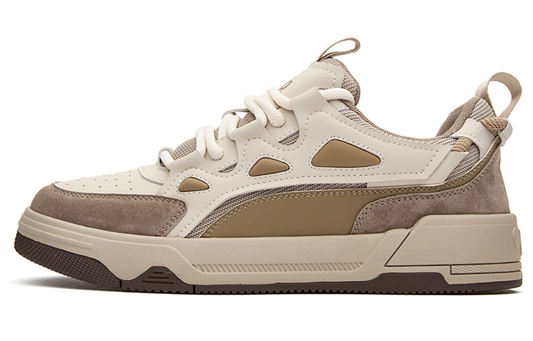 Jeep Low Top Skateboard Shoes Men's Apricot