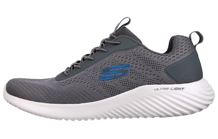 Skechers Bounder Low Top Casual Shoes Men's Gray