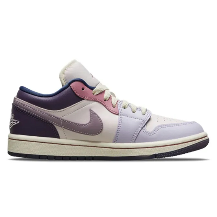 Jordan Air Jordan 1 Vintage Basketball Shoes Women's Low top Purple/Pink купить в интернет-магазине Yoocart с быстрой доставкой по России.