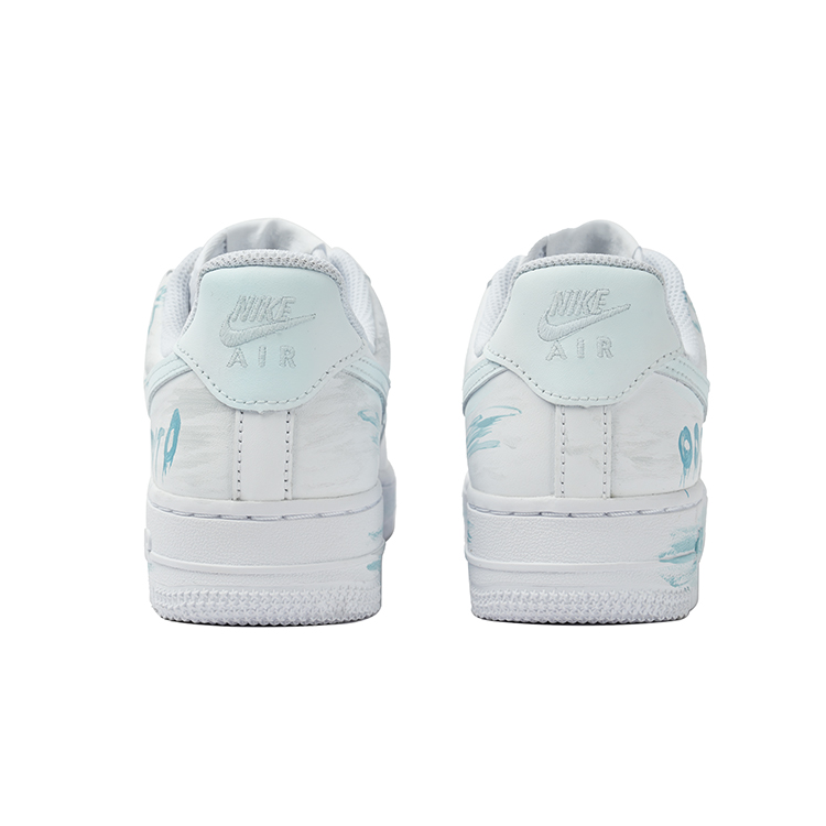 Nike Air Force 1 Coverage Warm Low-Top Skateboard Shoes Women's White Blue купить в интернет-магазине Yoocart с быстрой доставкой по России.